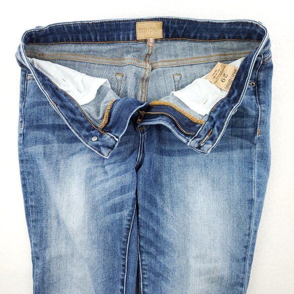 Driftwood Colette Classic Fit Jeans Floral Raw Hem Women's "29x26" Actual 31x26 - Picture 11 of 11